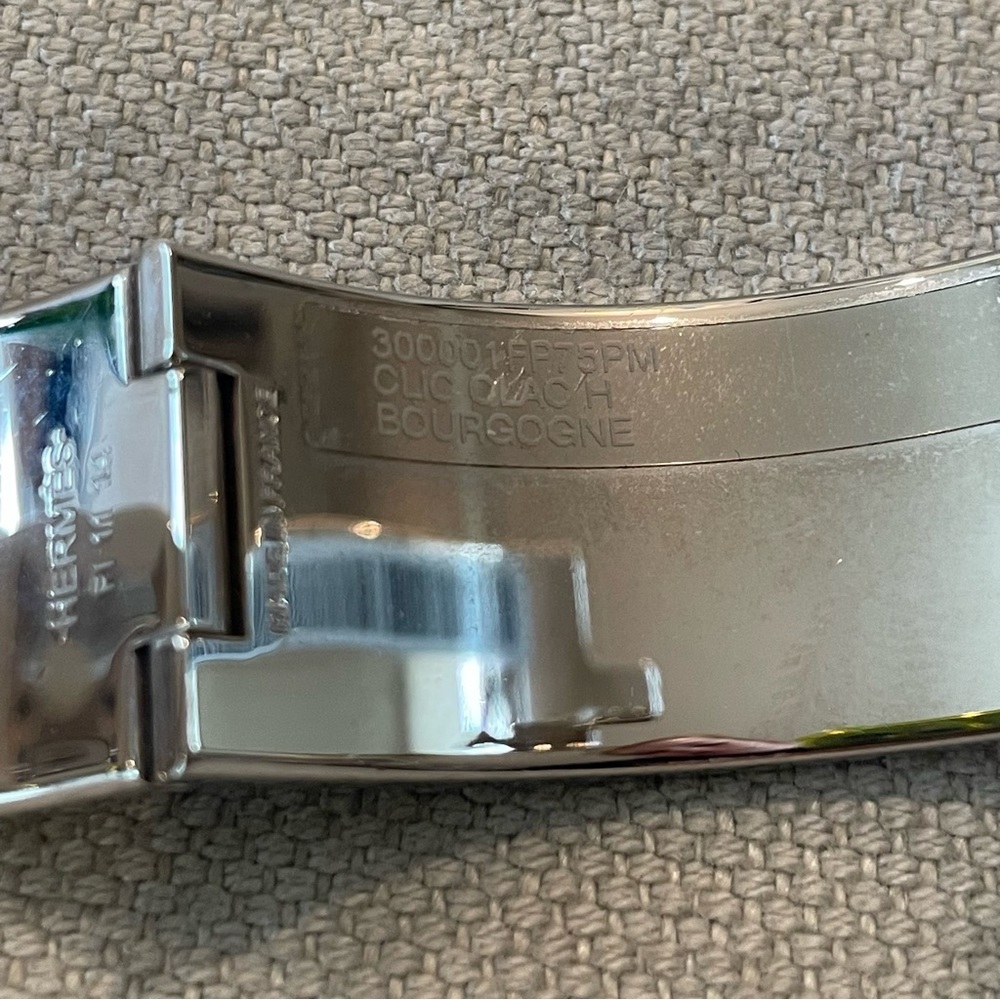 ❤️Hermes❤️ Clic Clac H Bracelet Wide - Picture 6 of 8